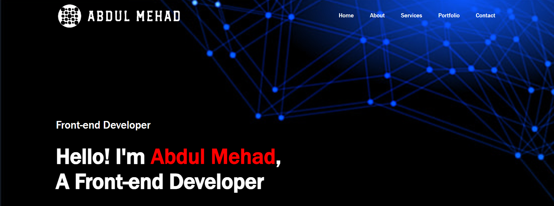 Abdul Mehad GitHub Profile
